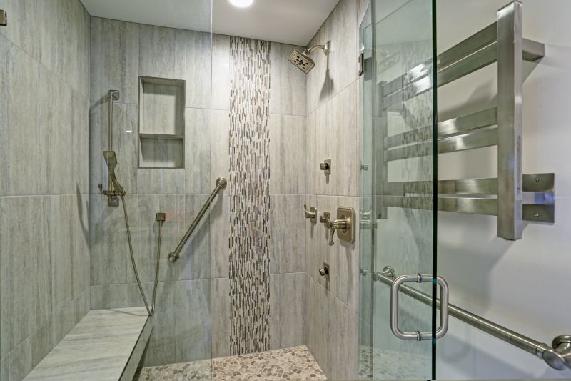 Completed Modern Shower